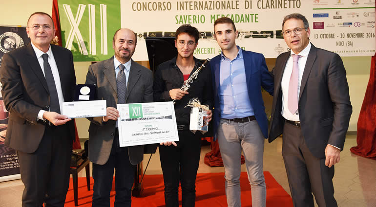 I premiati del XII Concorso Internazionale di Clarinetto “Saverio ... - NOCI gazzettino