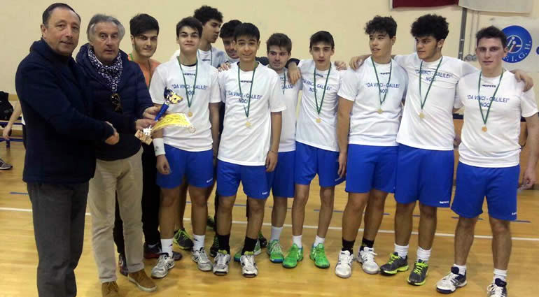 Pallamano: il liceo “Da Vinci-Galilei” trionfa ad Altamura