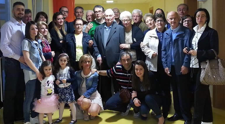 Festeggiato l’ospite più anziano della Casa di riposo Sgobba