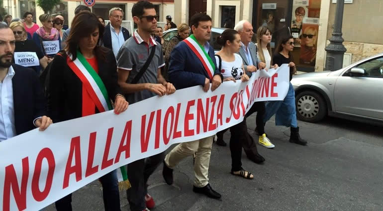 L’Amministrazione comunale partecipa alla marcia in memoria di Loredana Colucci