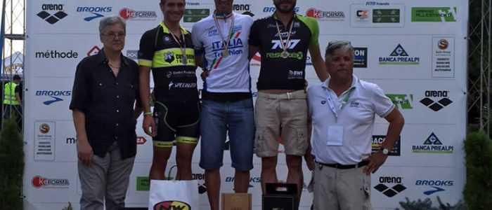Immagine 2: Michele Insalata della Otrè TT campione italiano di triathlon olimpico
