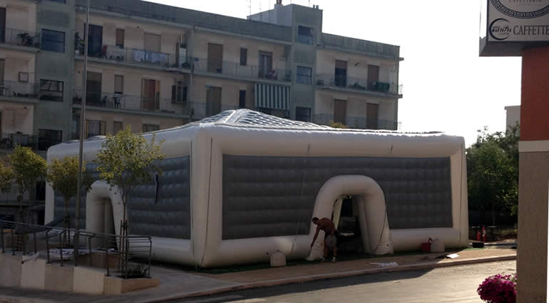Nuova location per la tensostruttura INValled’Itria