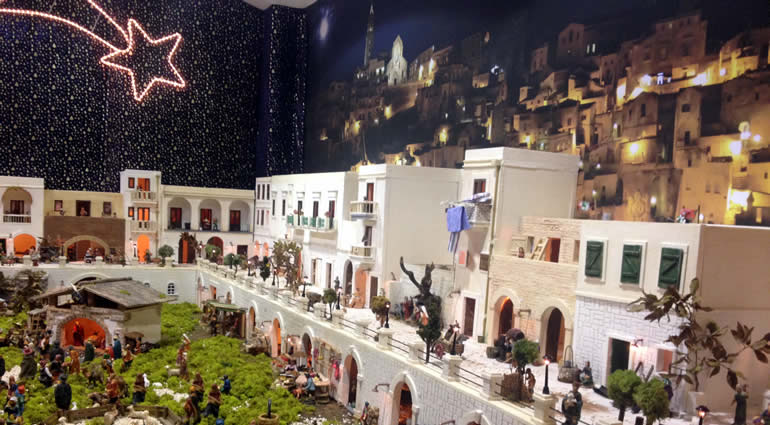 Mostra di presepi in via Cappuccini