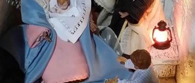 Immagine 3: Il presepe che rappresenta Barsento in mostra alla “SpaccaBari”