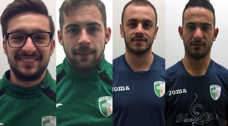 Quattro nuovi arrivi nel Noci calcio a 5