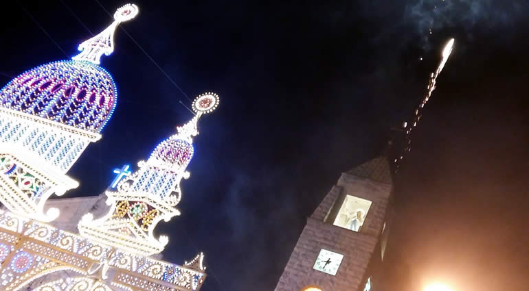 La festa per la Madonna di Lourdes