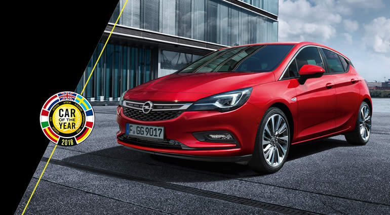 Nuova Opel ASTRA. Auto dell’anno 2016