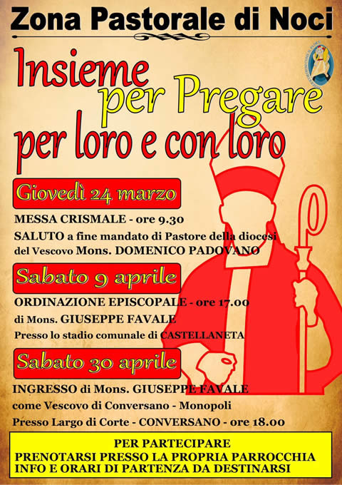 Mons. Padovano saluta la Diocesi