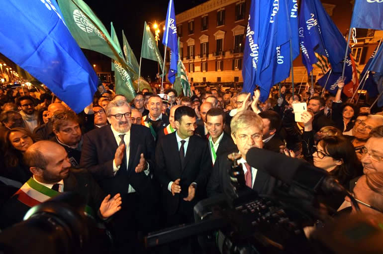 Nisi a Bari, per la Legalità e Renzi