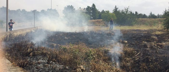 Immagine 2: Principio d'incendio in via Togliatti