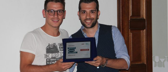 Immagine 2: A Vincenzo Laera il Premio Intralot