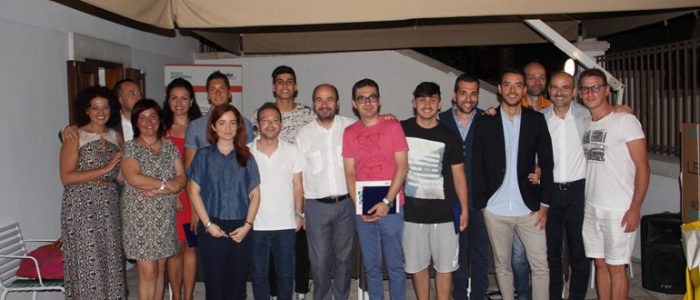Immagine 3: A Vincenzo Laera il Premio Intralot