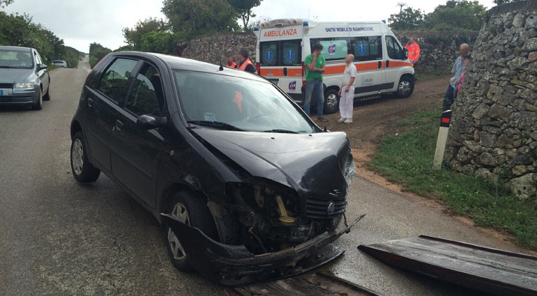 Incidente sulla S.P. 161