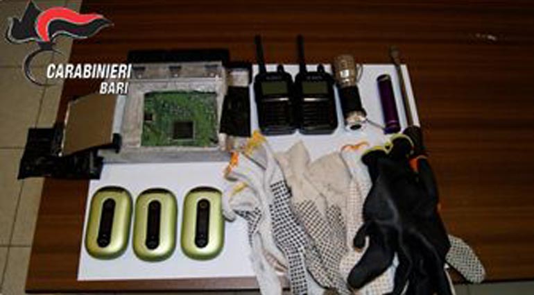 Denunciati tre ladri in trasferta
