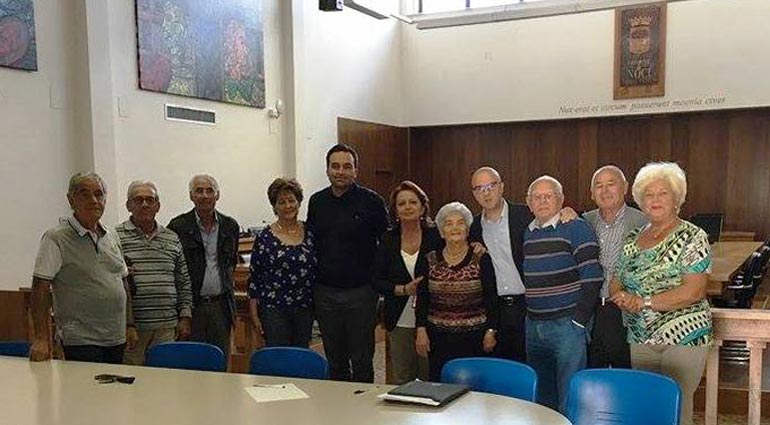 Notarnicola e D’Aprile incontrano il Comitato Centro Anziani