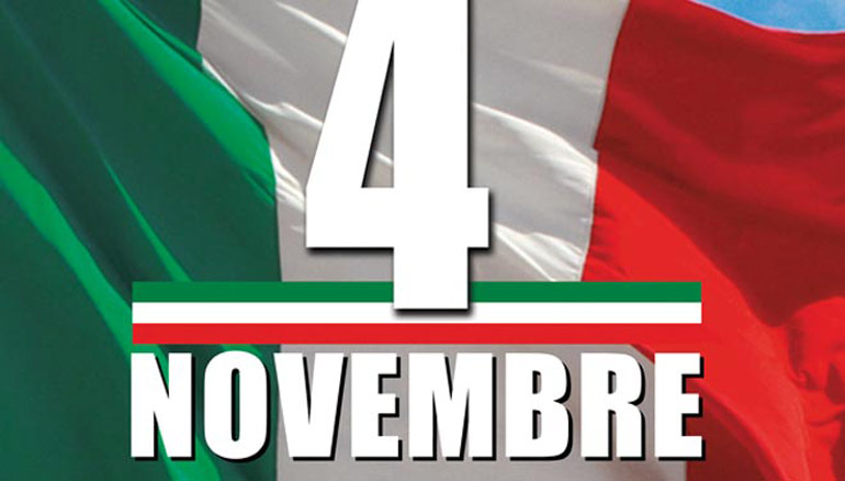 4 novembre: Festa dell’Unità Nazionale e delle Forze Armate