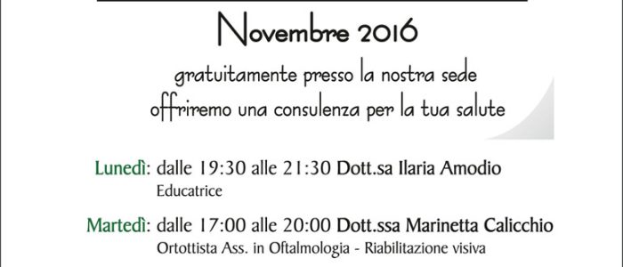 Immagine 2: Il mese della prevenzione dell'AP Noci