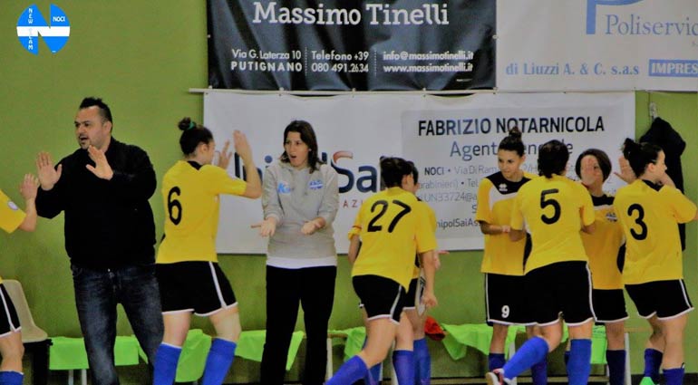La New Team ospite del Futsal Bisceglie