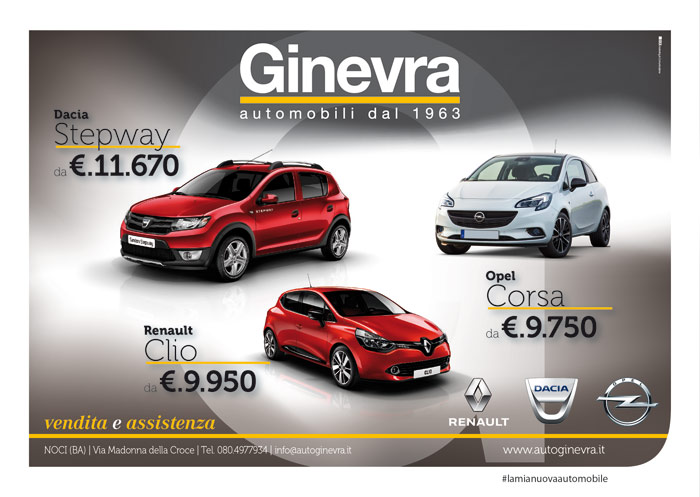 Corsa, Clio e Stepway