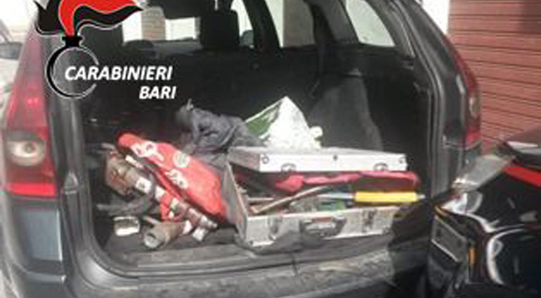 Tre arresti per furti di rame