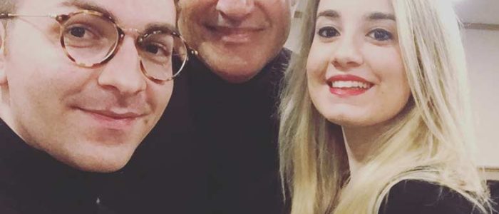 Immagine 2: De Sica-Tortora nell'evento Exclusive Agency