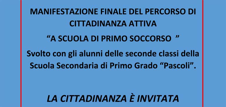 A scuola di… Primo Soccorso