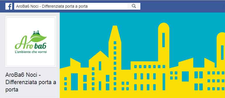 ARO BA/6: la raccolta differenziata su Facebook