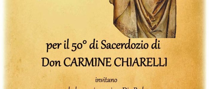 Immagine 2: 50° di Sacerdozio per don Carmine Chiarelli