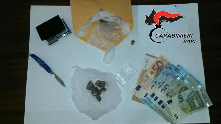 Carabinieri arrestano un insospettabile spacciatore
