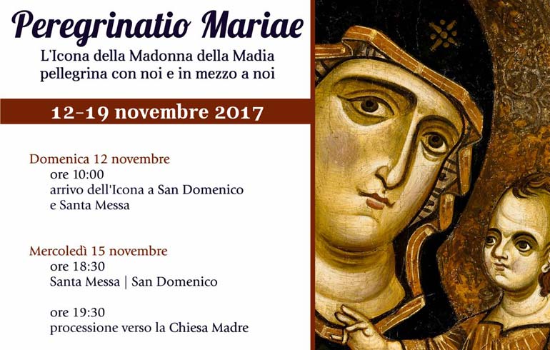 Noci accoglie la Madonna della Madia