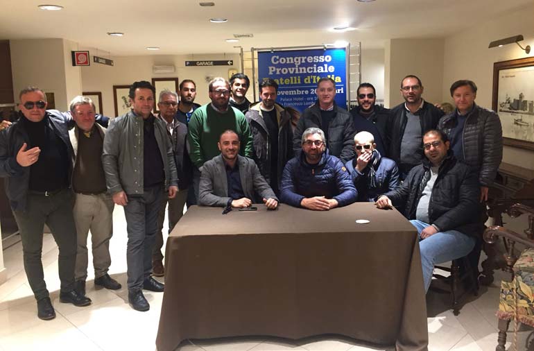 Delegati nocesi al Congresso nazionale FdI