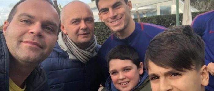 Immagine 2: Che emozione incontrare i Giallorossi