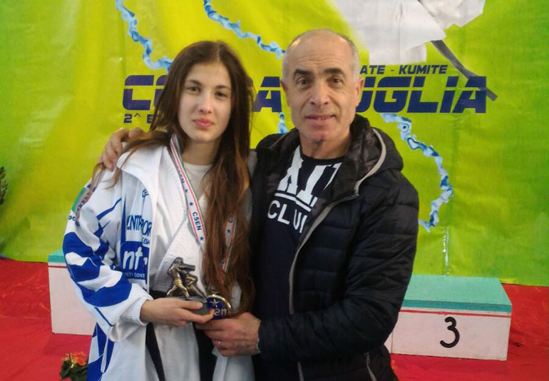 Giada Lippolis oro nella Coppa Puglia CSEN