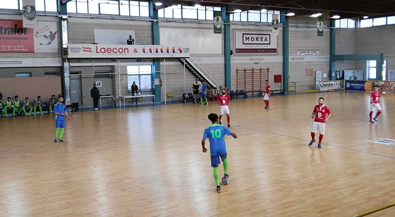 Futsal Noci battuto dal Castellaneta
