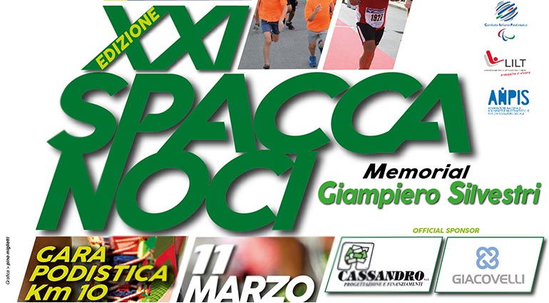 XXI SPACCANOCI con la campionessa paralimpica Nicole Orlando