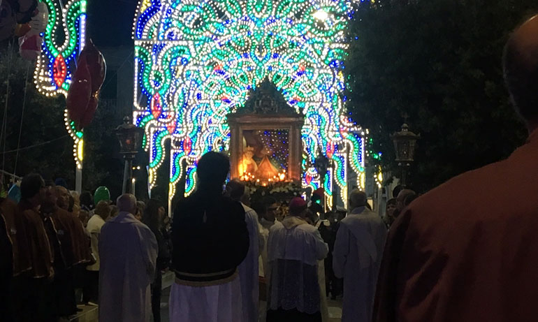 I festeggiamenti per la Madonna della Croce