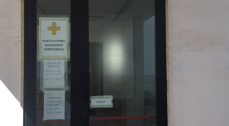 Punti di Primo Intervento: chiusi. Nessun ripensamento