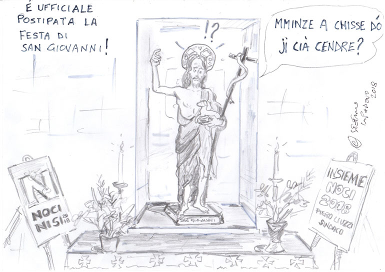 Minz ò Merchèt, la vignetta della settimana