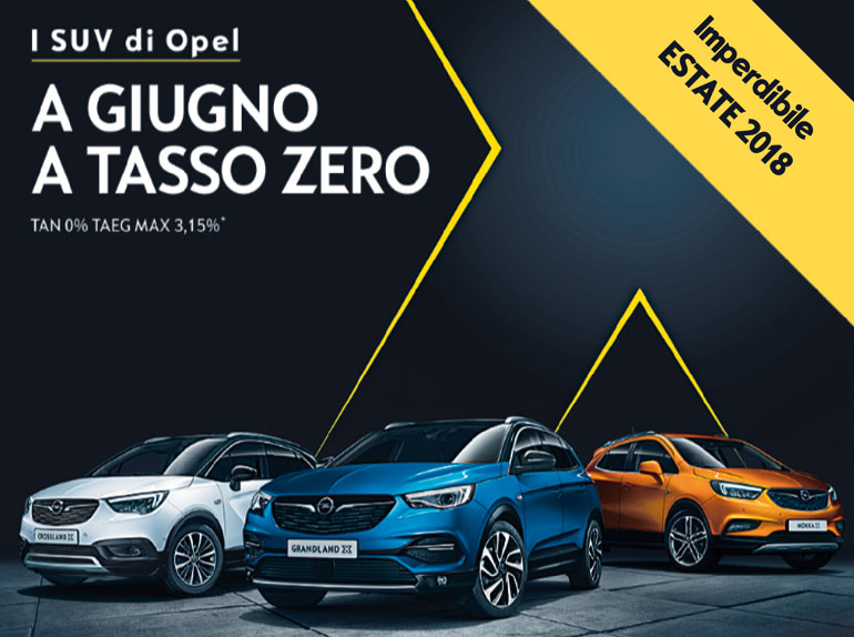 I SUV di Opel