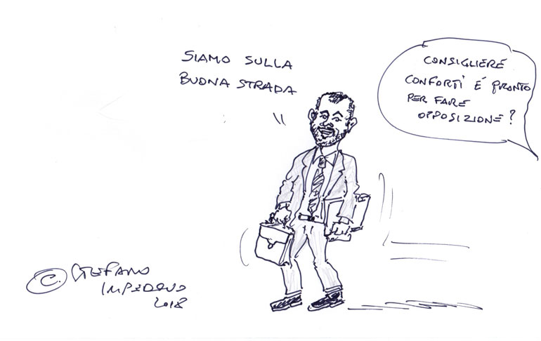 Minz ò Merchèt, la vignetta della settimana