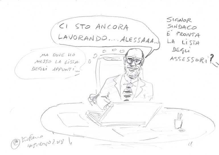 Minz ò Merchèt, la vignetta della settimana