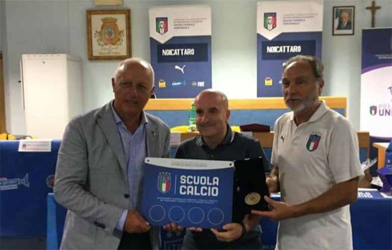 Noci Azzurri 2006: Sabatelli ottiene il riconoscimento di Scuola Calcio Élite