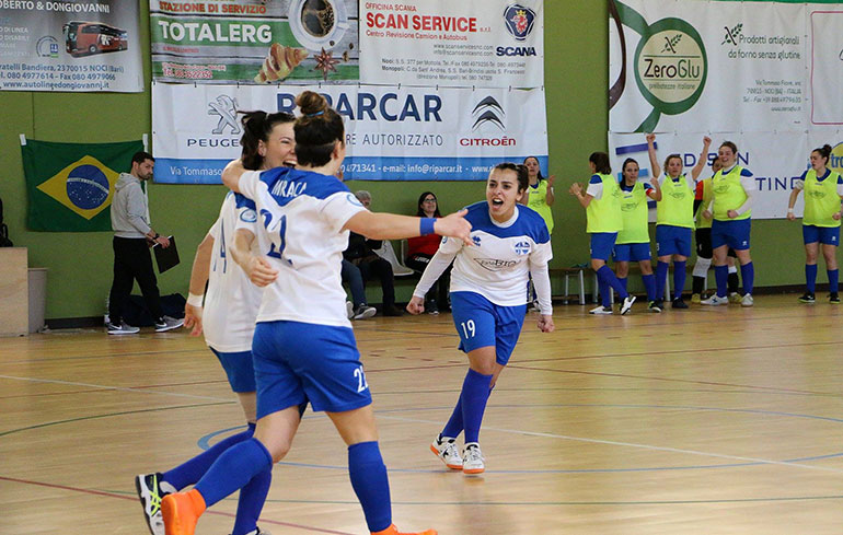 Alla puroBIO il big match con la Fulgor Octajano