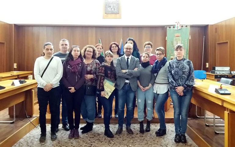 A Noci una delegazione del Comune di Ploiești