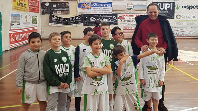 Basket School al 1° Concentramento Scoiattoli di Castellaneta