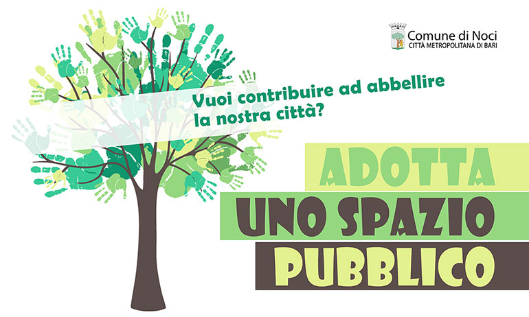 Adotta uno spazio pubblico. Iniziativa dell’Amministrazione comunale