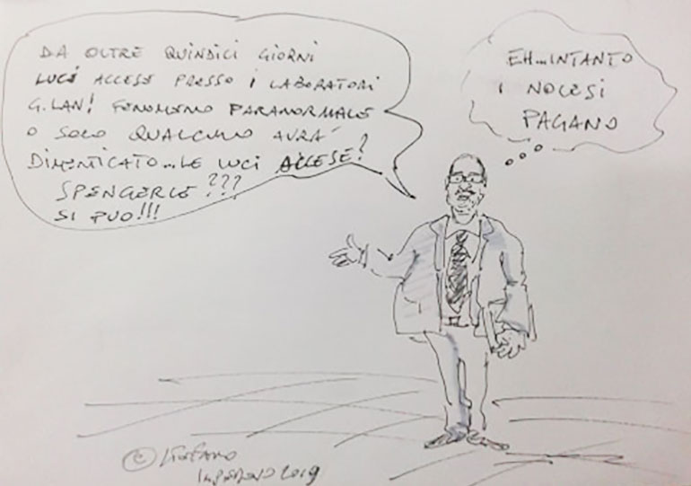 Minz ò Merchèt, la vignetta della settimana