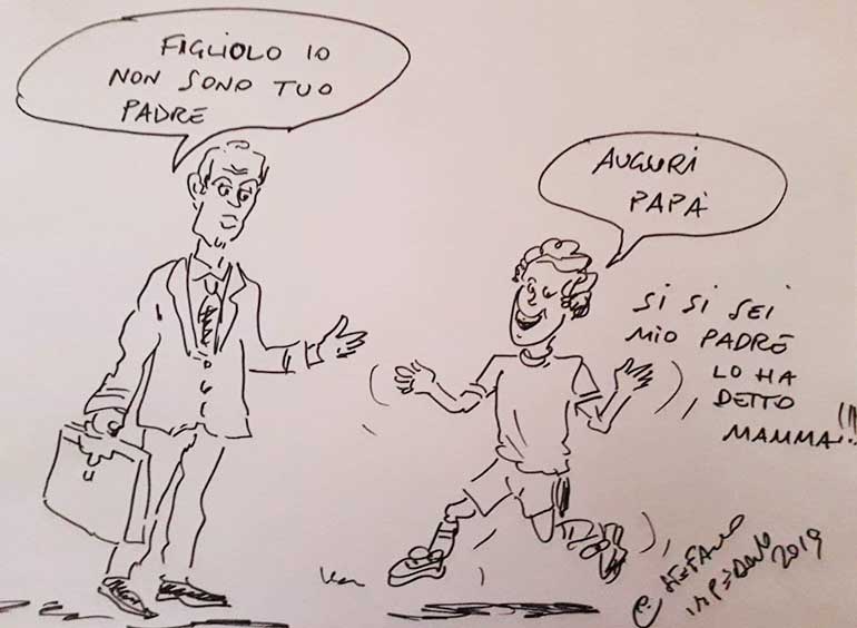 Minz ò Merchèt, la vignetta della settimana