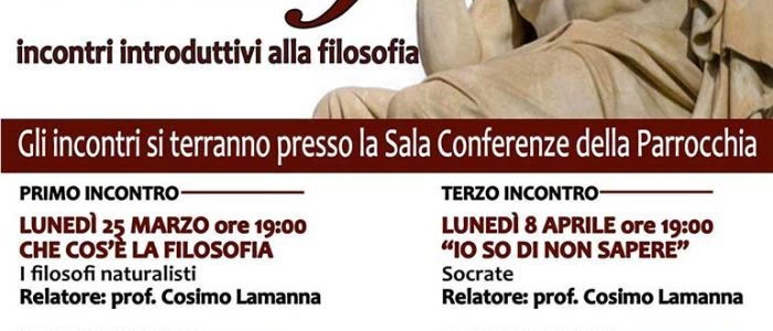 Immagine 2: 25 marzo: Che cos'è la filosofia