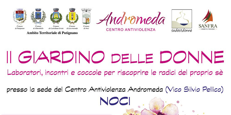 Il Giardino delle donne: 4 laboratori a Noci